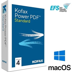 Kofax Power PDF 4.0 estándar versión completa WIN/MAC 1 usuario/dispositivo ML DE EFS PKC - Imagen 1 de 2