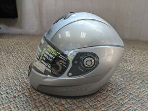 Shark motorcycle helmet EvoLine small light silver