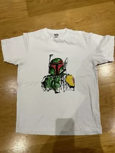 UT Star Wars X Uniglo Boba Fett T Shirt Size Small - Picture 1 of 4