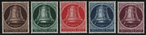 Berlin 1951 - Mi-Nr. 75-79 ** - MNH - Klöppel links (III) - Picture 1 of 2