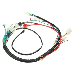 1 Set Quad 4 Wheeler Motorcycle ATV UTV Electric Wiring Harness for 50cc-110cc - Picture 1 of 10
