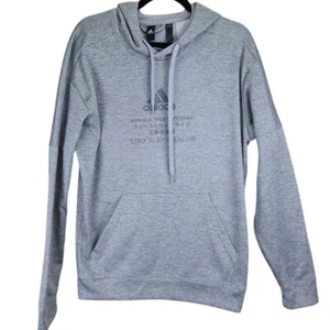 Adidas Para Hombre Sudadera con Capucha Talla Mediana Pullover Idiomas Ropa Deportiva - Imagen 1 de 7