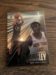 2020 Chronicles Essentials Immanuel Quickley Rookie #207 Knicks
