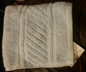 Martha Stewart Kollektion 100 % Baumwolle 13"x13" Spa Waschlappen - gefrorener Teich  - Bild 1 von 2