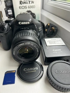 Canon EOS 600D 18,0MP - Noir (Kit avec objectif EF EF-S 18-55mm) - Photo 1/18
