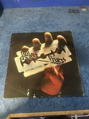 Judas Priest British Steel Vinyl Record 1980 CBS - Image 1 of 4