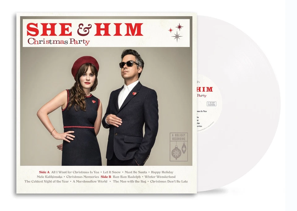 (BF25) She & Him - Christmas Party NEW SEALED VINYL - Image 1 of 1
