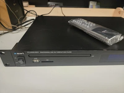 Apart PC1000R MKII Cd Player MP3 - SD PROFESSIONAL With XLR - Bild 1 von 4