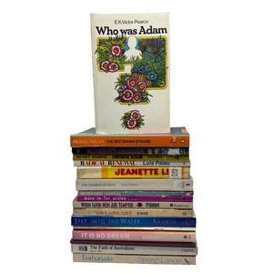 Christian Religion Theology Book Bundle Lot Paperback x17 Religious Vintage Bulk - Picture 1 of 10
