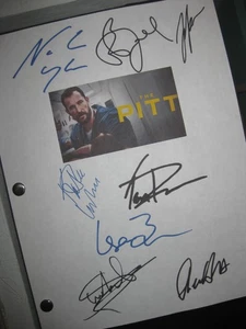 The Pitt Signed Pilot TV Script x8 Noah Wyle Patrick Ball Shawn Hatosy reprint R - Picture 1 of 1