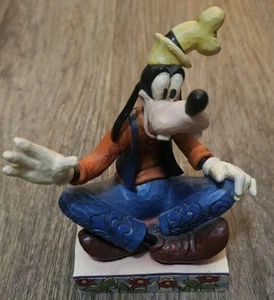 Tradizioni Disney Jim Shore "Gawrsh!" Figurina Pippo Enesco 4011752 - Foto 1 di 4