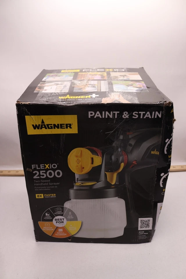 Pulverizador de pintura Wagner ideal para paredes cobertizos cercas y más 24095809 - usado Foto 1 de 4