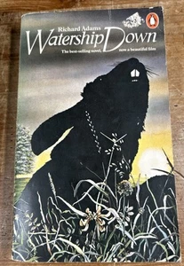 Watership Down Richard Adams Penguin Paperback Book 1978 - Picture 1 of 6