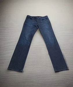 Bonobos The Jetsetter Jean Mens Size 33/32 Dark Indigo Turkish Denim Straight - Picture 1 of 6