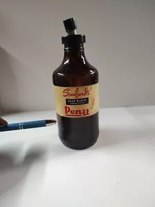 Seltene große Sanford's Bernstein Glasflasche Stift Tinte Original - Bild 1 von 8