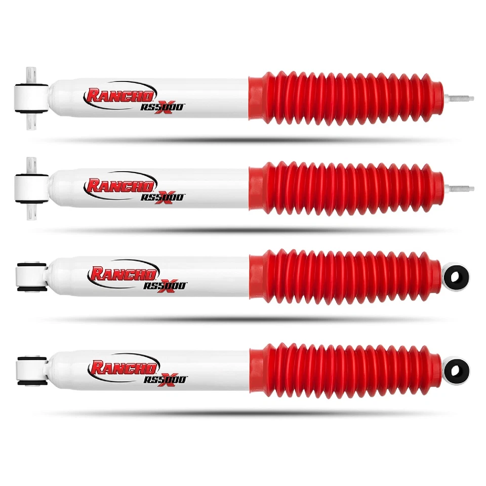 Juego de kit de amortiguador de gas delantero/trasero Rancho para Ford Ranger 98-09 con barra de torsión Foto 1 de 4