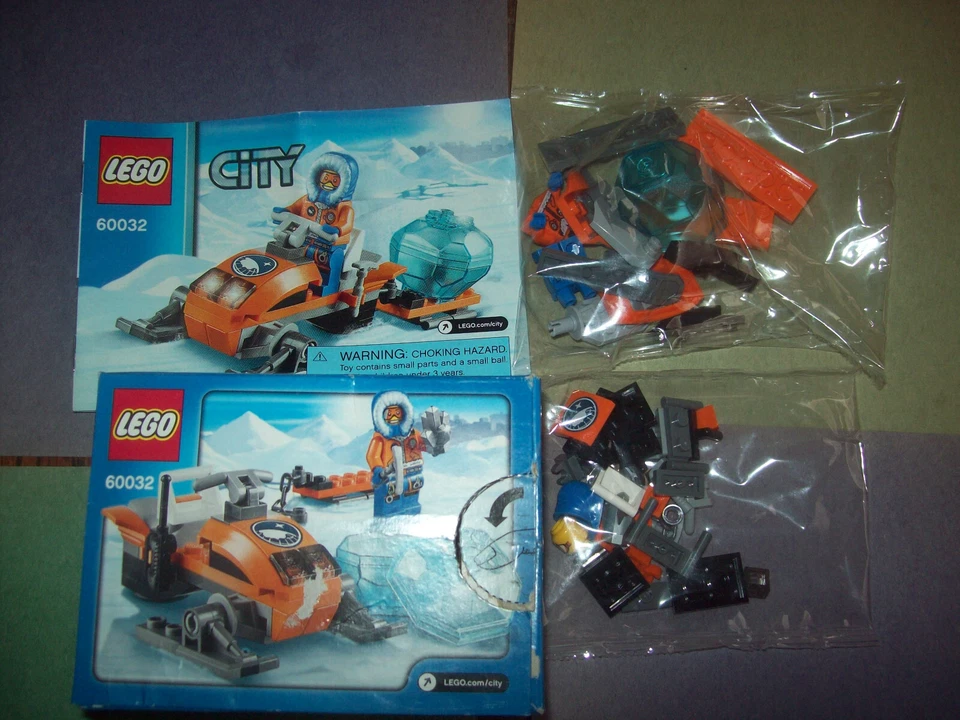 NEW LEGO CITY ARCTIC SET # 60032 ARCTIC SNOWMOBILE - Image 1 of 1