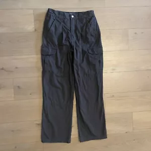 Cabela’s Pants Women’s 10 Black Trail Hiker Cargo Pocket Reinforced Knee Hiking - Picture 1 of 24