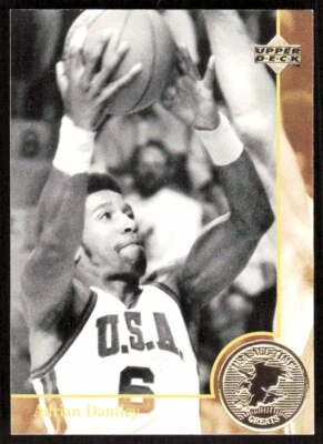 1994-95 3861A Upper Deck USA Adrian Dantley USA #88 - Image 1 of 2