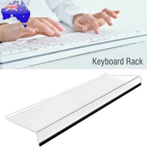 Keyboard Holder Stand Riser Transparent Tilted Computer Keyboard Display Bracket - Afbeelding 1 van 7