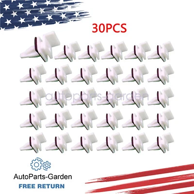 91513SM4000 30X Rocker Panel Moulding Clips Screw Clamp For Honda Civic del Sol - Image 1 of 4