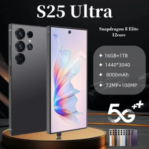 S25 Ultra 5G Smartphone 6,9" 16GB+1TB Android14 Handys Dual SIM - Bild 1 von 23