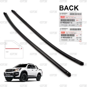 For Isuzu Holden D-Max 4Dr TFR 2012 18 Rear L+R Outer Weatherstrip Door Belt - Picture 1 of 10