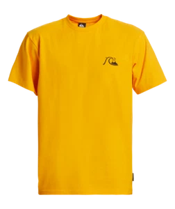 Quiksilver - T-Shirt - Bubble Logo DNA - Yellow - Picture 1 of 7