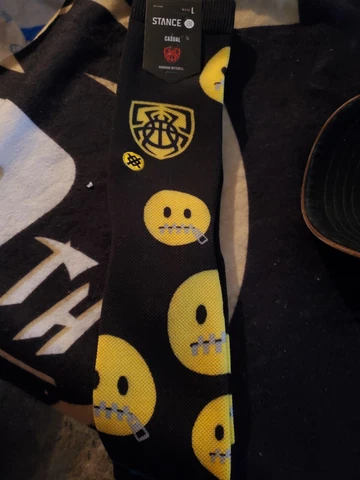 Donovan Mitchell Limited Edition Stance Socks “Zip It” Size Large 9-13 Cover