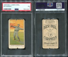 1909 E90-1 American Caramel Co. Ed Karger ~~ PSA 1 PR ~~ short print