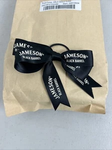 24 Jameson Irish Whiskey Christmas Black Bottle Necker Bows NIB - Picture 1 of 3