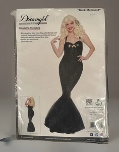 Dreamgirl Dark Mermaid Halloween Costume Adult Size xl  retail $70 - Picture 1 of 1