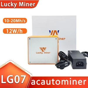New Lucky Miner LG07 Solo Doge Miner 11MH/S 2.4G WiFi 12W Doge Lottery Miner - Picture 1 of 4