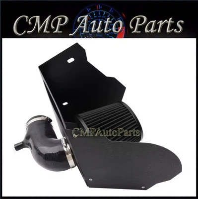 KIT ADMISIÓN AIRE NEGRO COMPATIBLE CON MOTOR TURBO AUDI A4 A5 B9 2015-2025 2.0L Foto 1 de 2