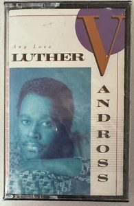 BRAND NEW SEALED CASSETTE~LUTHER VANDROSS ANY LOVE OG 1988 TAPE~R&B SOUL - Picture 1 of 2