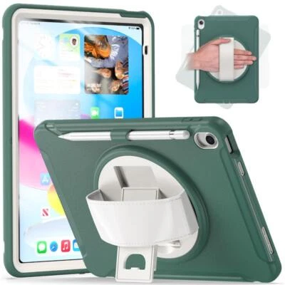 Rugged Shockproof Stand Case For iPad 10th Generation 10.9 iPad 5th 6th Mini Air - Image 1 of 4