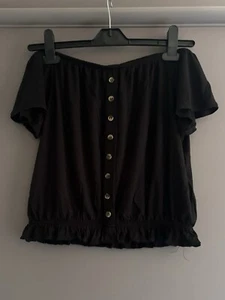 Black Off The Shoulder Top - Picture 1 of 2