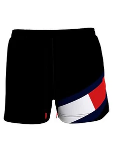 Tommy Hilfiger Herren Badehose SF Medium Drawstring Gr. L Schwarz UM0UM02048BDS - Bild 1 von 2