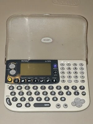 Royal DM7070R Personal Organizer Translator English Spanish French Calculator - Image 1 of 2