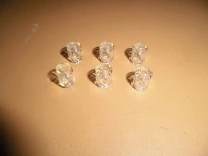 Lego 6x Stein 1x1 rund 3062 transparent klar neu etn53 - Bild 1 von 2