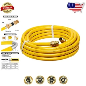 148FT 3/4" Flexible CSST Gas Pipe - Durable, Corrosion-Resistant & UV-Protected - Picture 1 of 8
