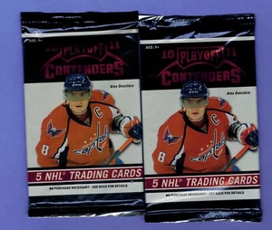 2x 2010-11 Panini Playoff Contenders HOBBY Packs Seguin RC Crosby Ovechkin AUTO - Picture 1 of 1