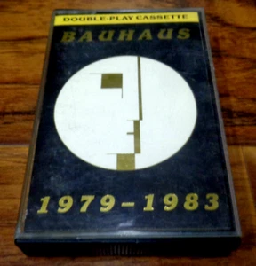 BAUHAUS 1979-1983 CASSETTE TAPE (BEGGARS BANQUET UK 1985) VGC TESTED GOTH ROCK - Picture 1 of 5