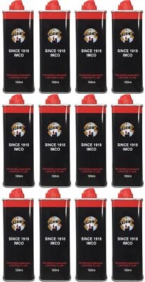 IMCO Benzin 12 x Das Original mit 133ml Feuerzeug Benzin auch für Zippo geeignet