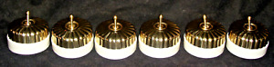 Vintage Brass & Ceramic Electric Switch Button CUPCAKE Design HOME DECOR 1 WAY