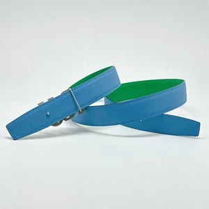 Handmade 32mm Reversible Genuine leather belt size 95 Free economy shipping - Picture 1 of 3