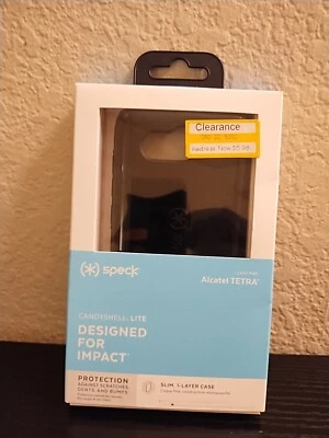 Speck Candyshell Lite Alcatel TETRA Case BLACK - Image 1 of 4
