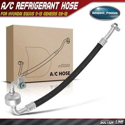 A/C Refrigerant Suction Line Hose for Hyundai Equus 2011-2013 Genesis 2009-2012 - Image 1 of 4