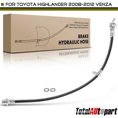 Manguera hidráulica de freno para Toyota Highlander 2008-2012 Venza tracción delantera 3,5 L trasera derecha Foto 1 de 4