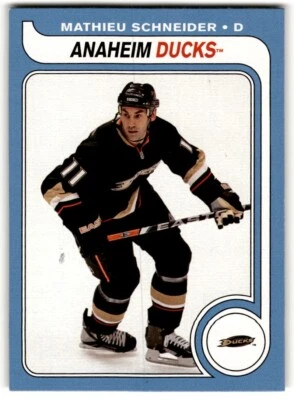 2008-09 O-Pee-Chee '79-80 Retro Mathieu Schneider #113 Anaheim Ducks - Image 1 of 2